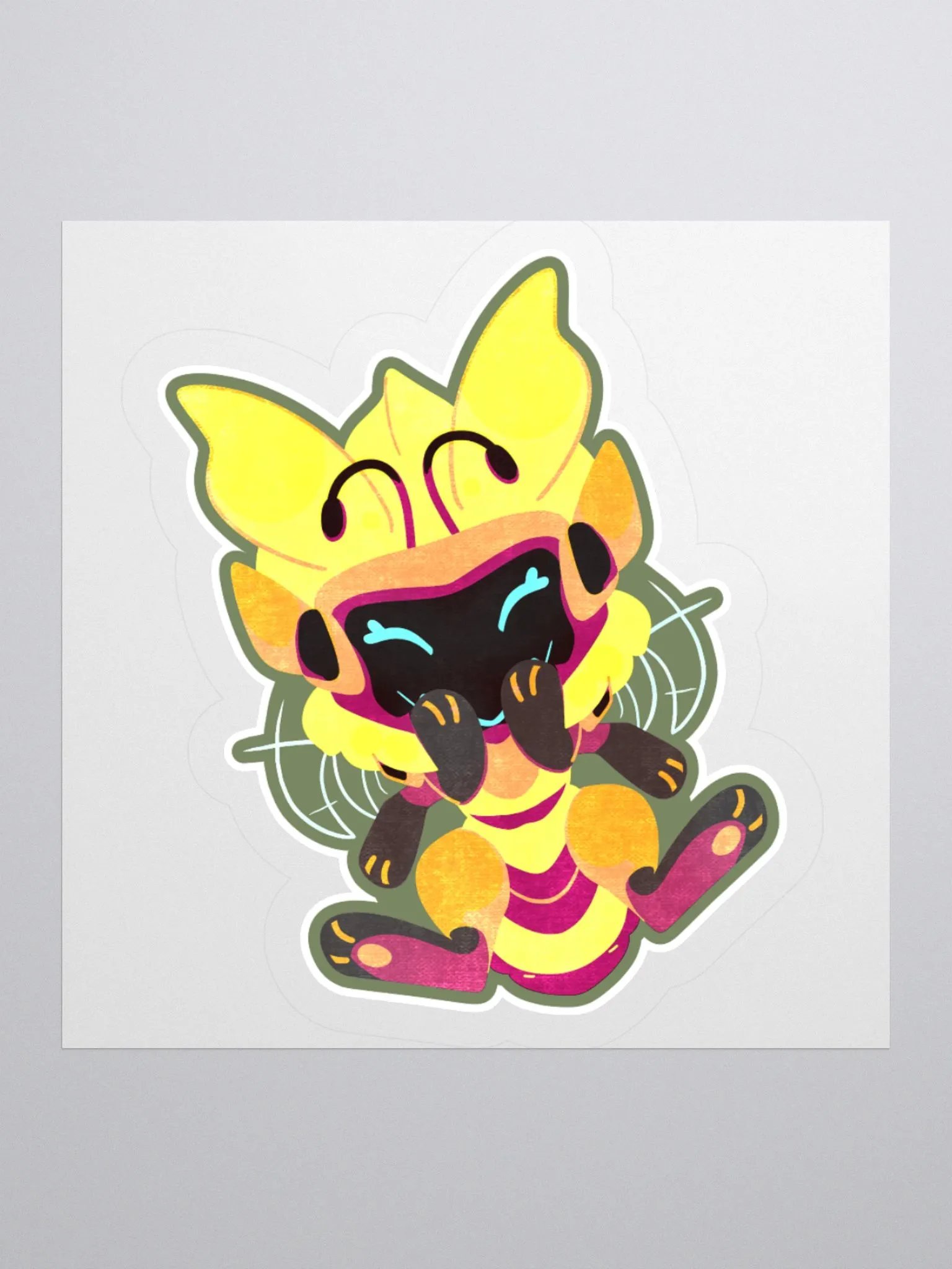 Honey Bee Protogen Sticker product image (1)