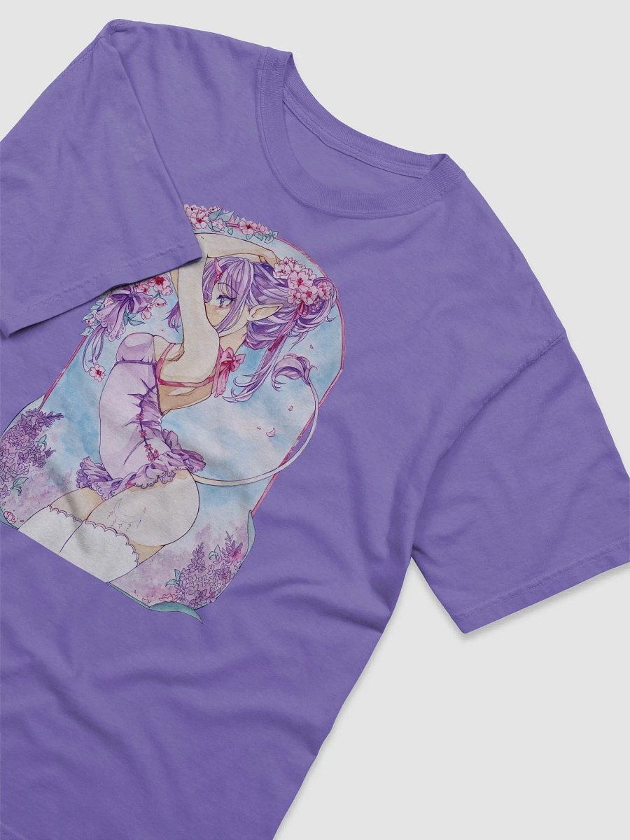 Unicorn and Lilac Heavyweight Unisex T-Shirt product image (3)
