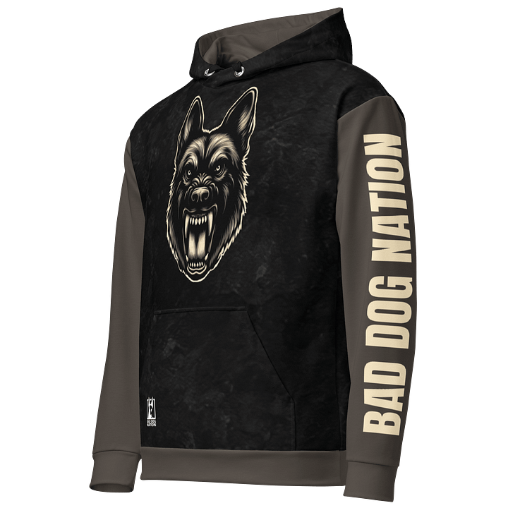 Run Your Dog, Not Your Mouth - Premium Adult Unisex All Over Print Hoodie product image (2)