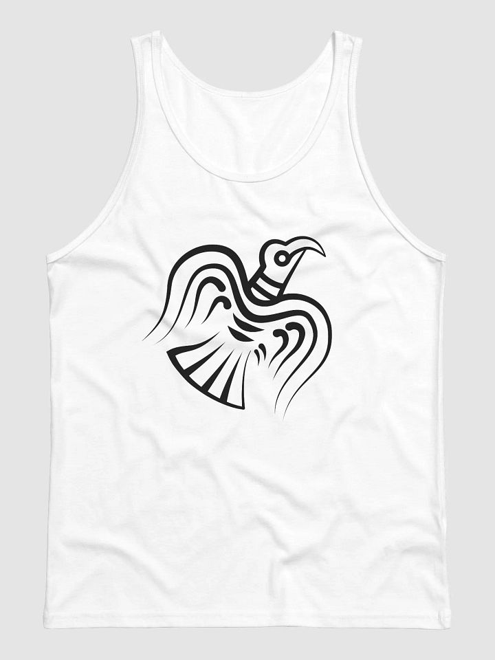 Viking Raven Men's Tank Top White product image (2)