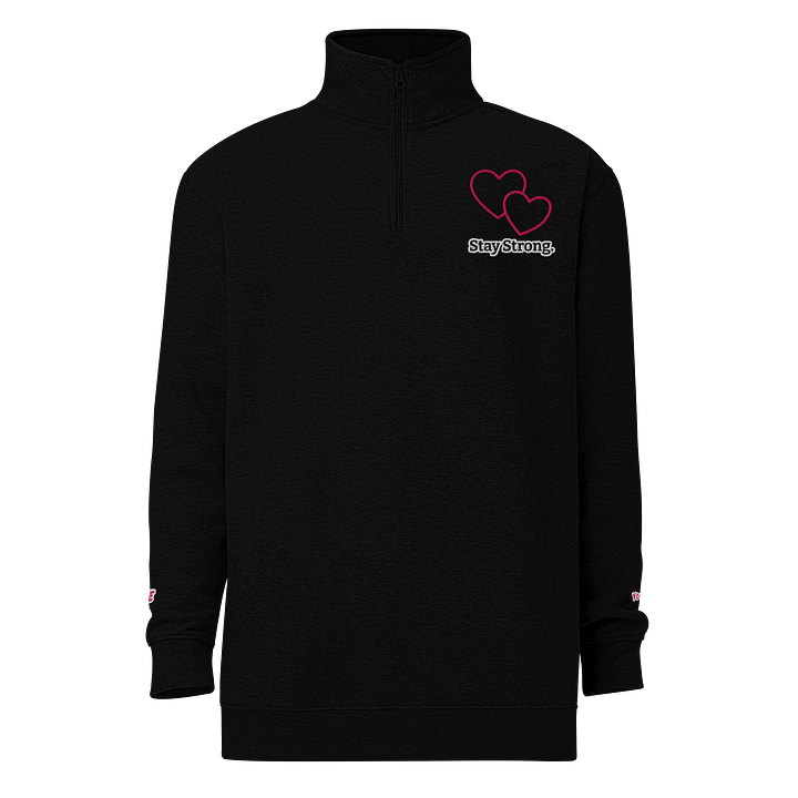 Stay Strong, Love Yourself Fleece Hoodie product image (1)