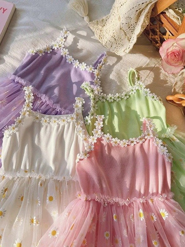 Petal Dreams Daisy Tulle Dress product image (3)