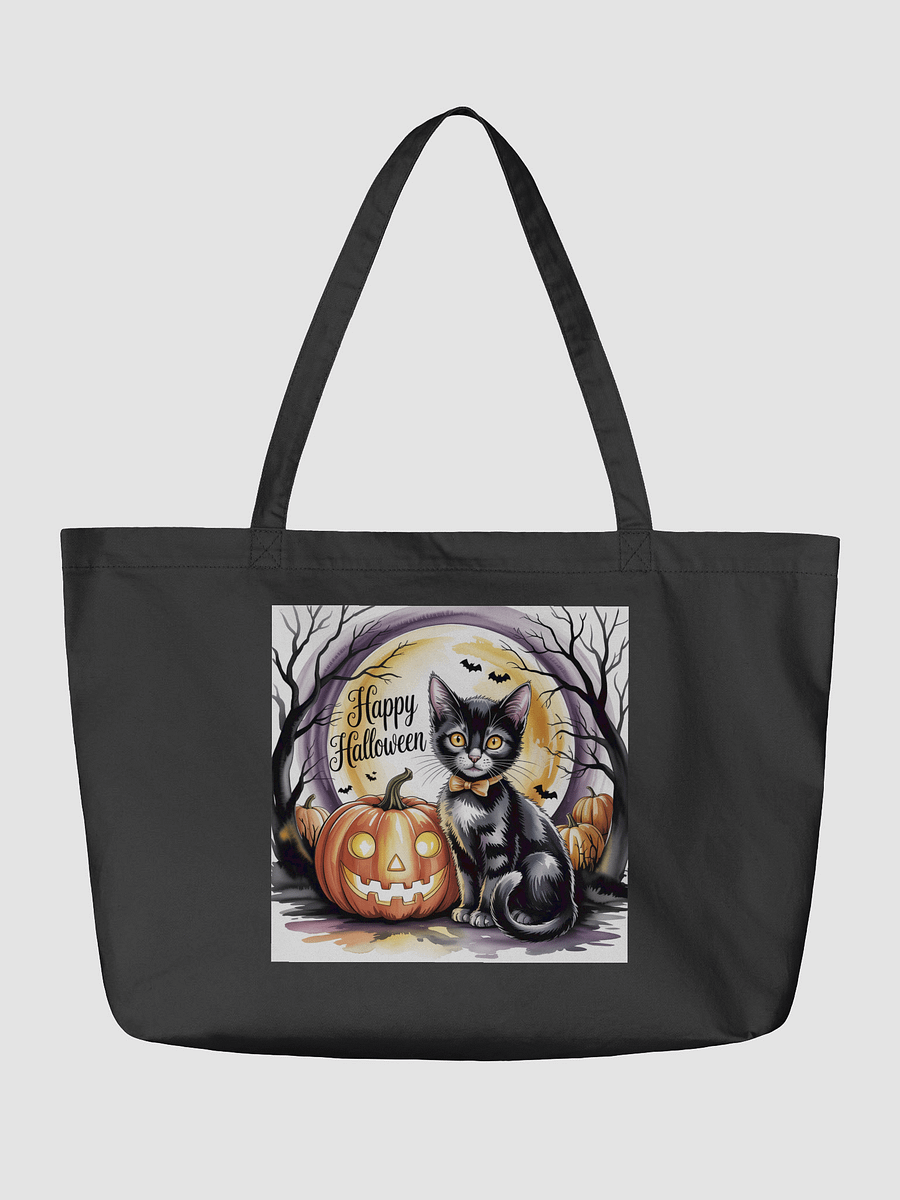 Whimsical Halloween Cat Tote Bag product image (2)