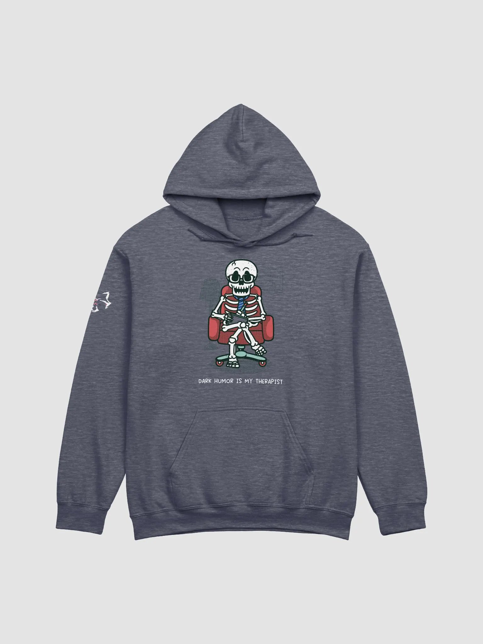 Dark Humor Is My Therapist Hoodie product image (9)