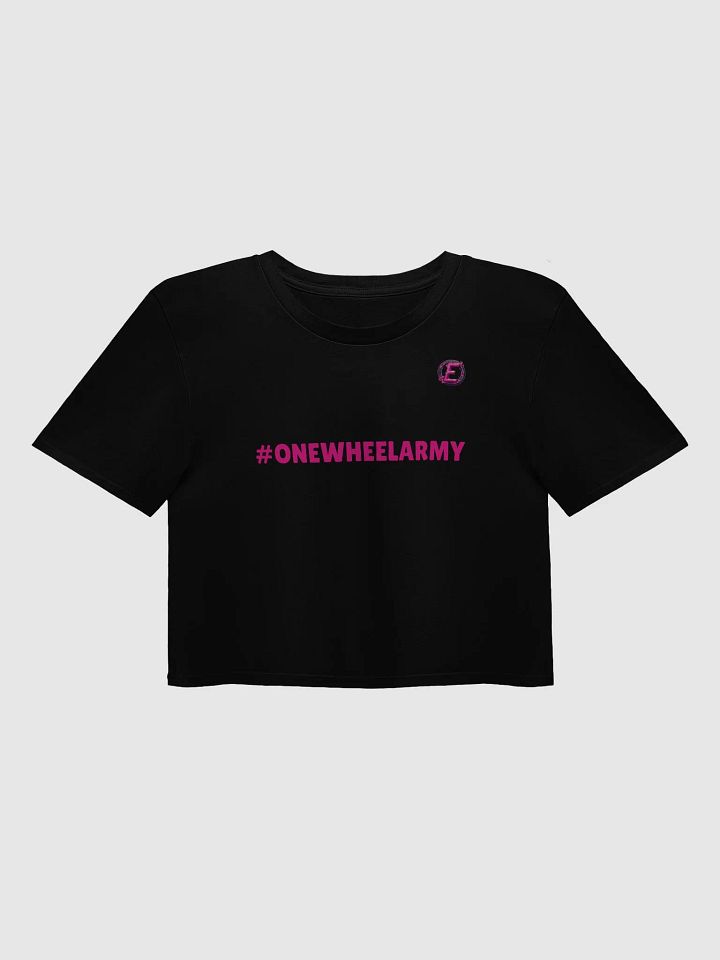Womens One Wheel Army Cropped Shirt product image (5)