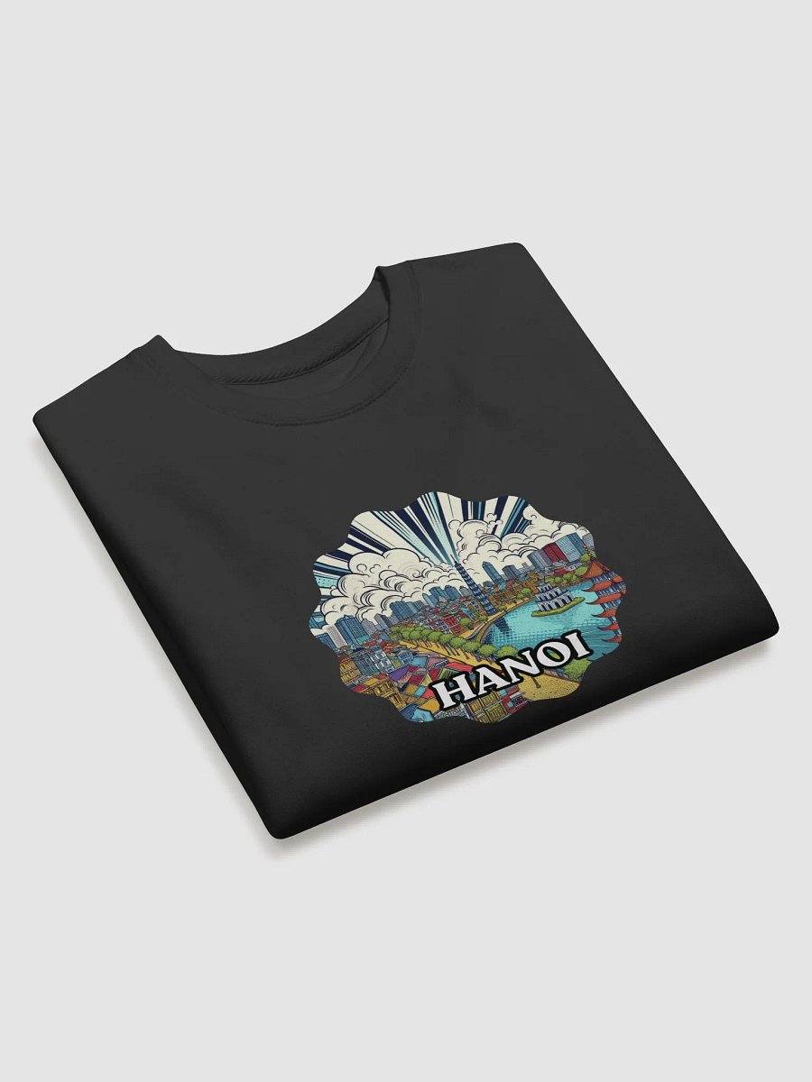 Cotton Heritage Premium Sweatshirt | AI design jakarta city Indonesia product image (4)