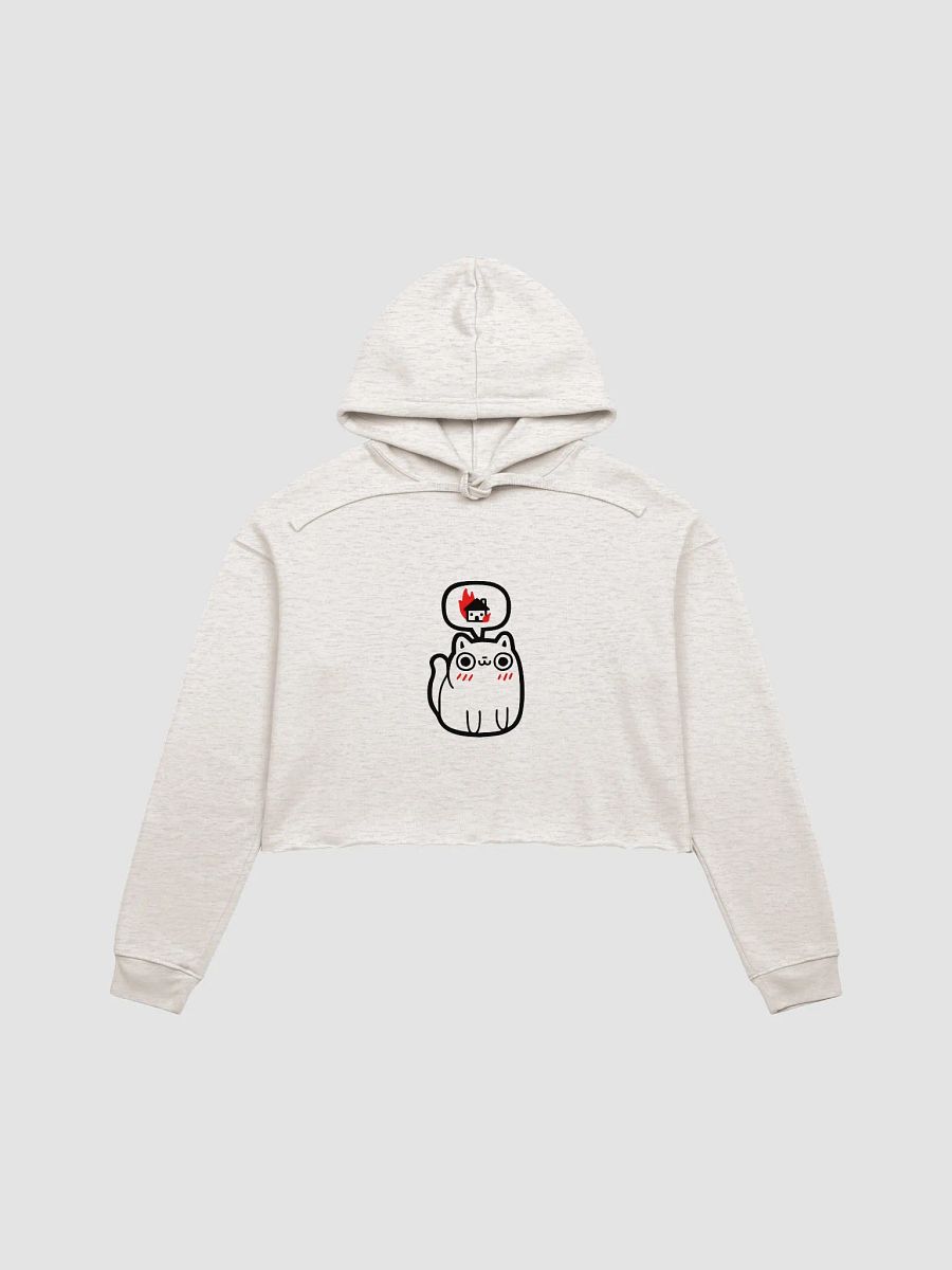 Criminal Meme Cat Crop Hoodie product image (1)