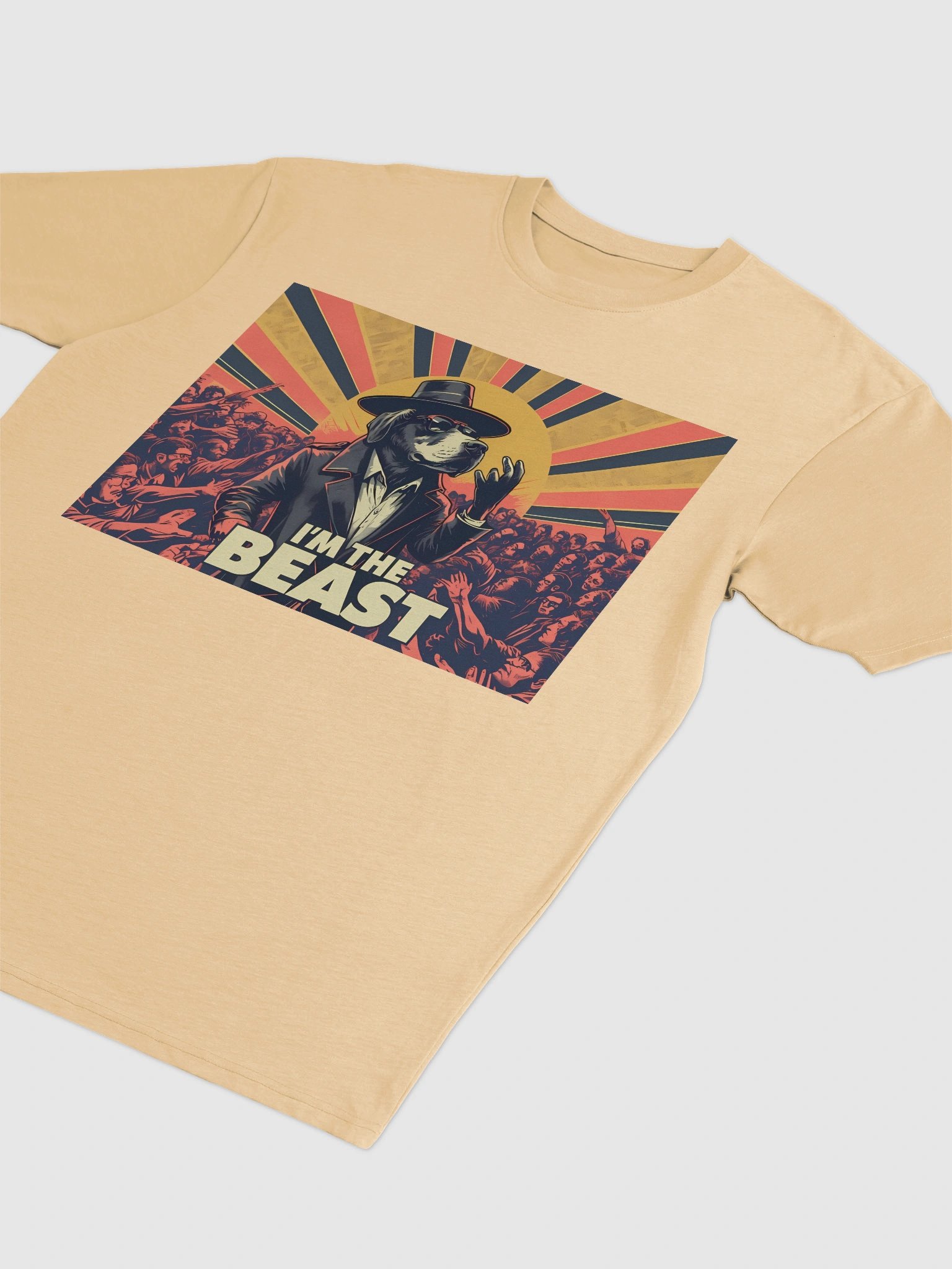 I'M THE BEAST Concert Poster Design | Men's Premium Heavyweight Tee product image (16)