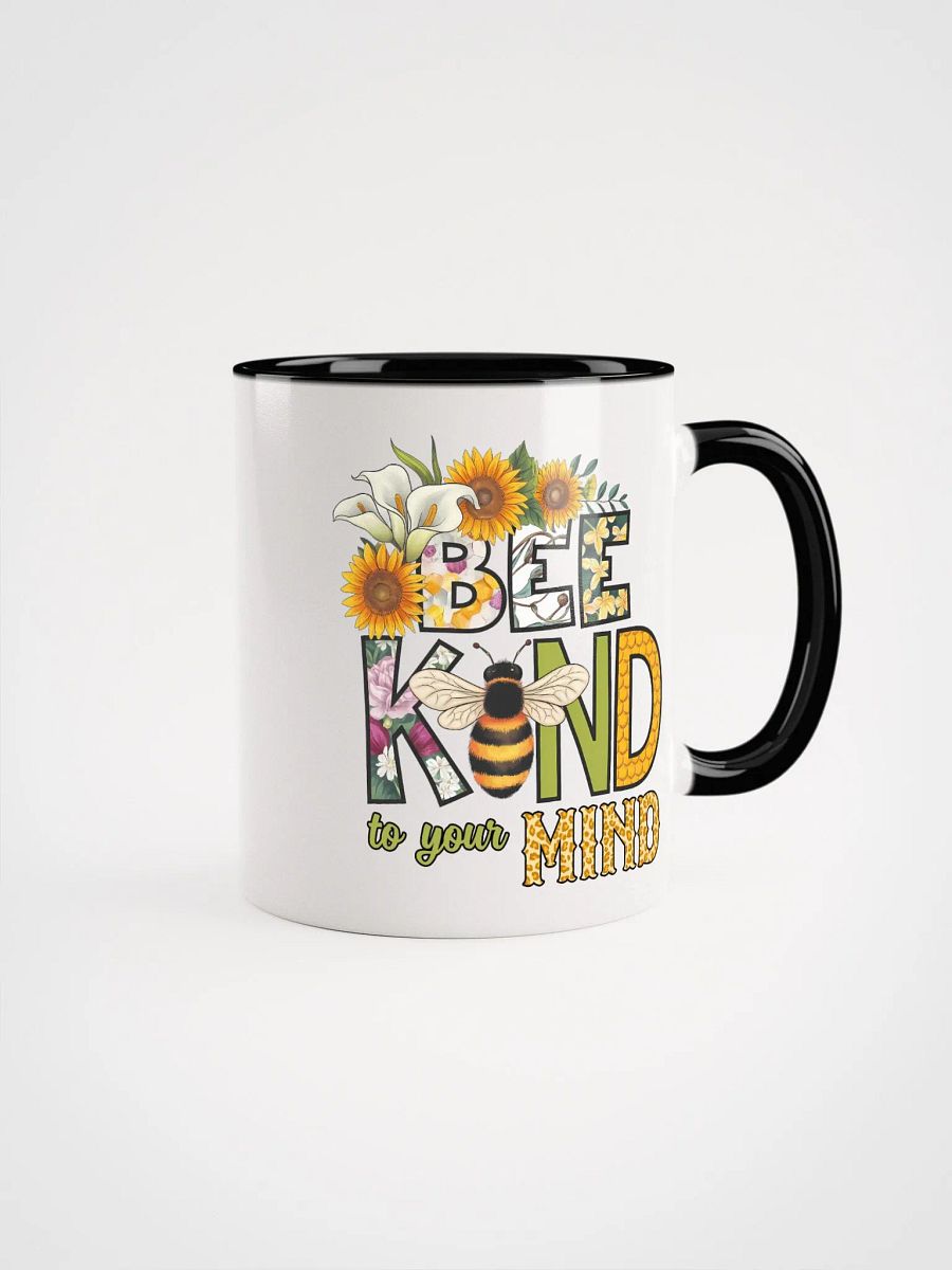 Bee Kind to Your Mind Accent Mug product image (1)