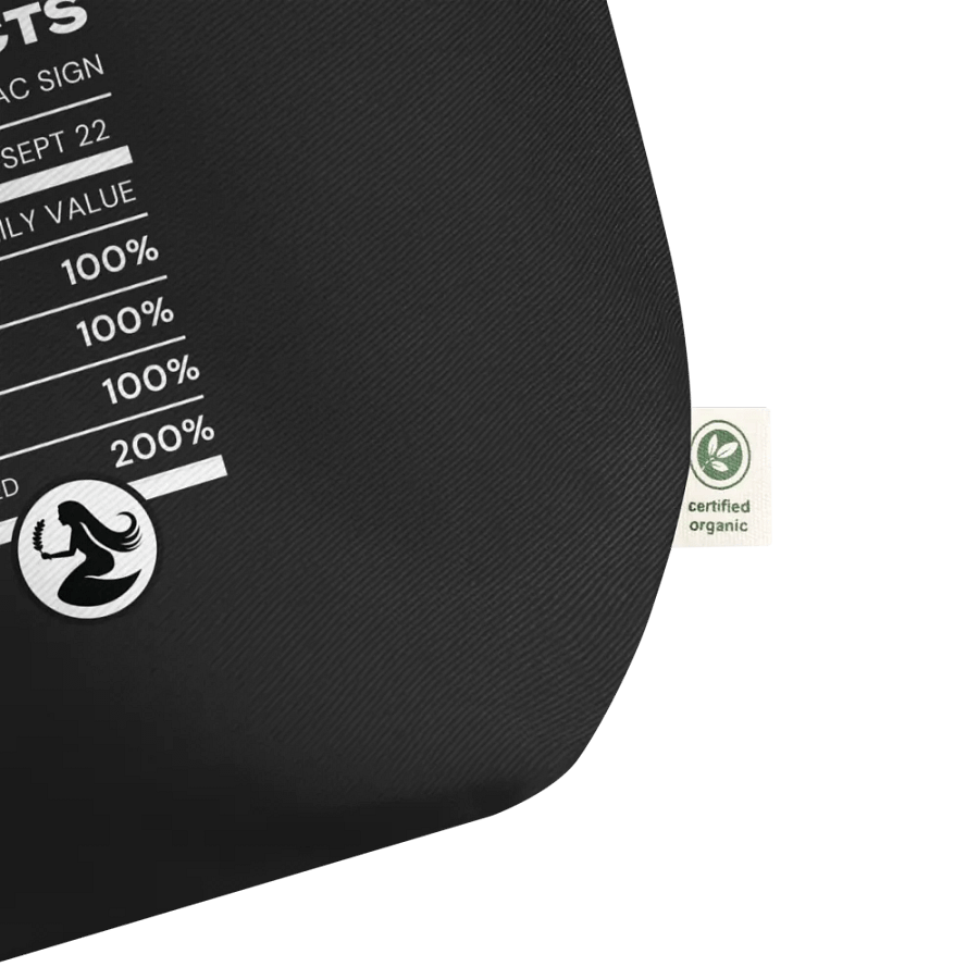 Virgo Nutrition Facts Tote product image (4)
