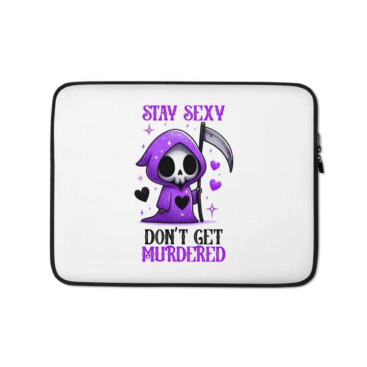 Stay Sexy Laptop Sleeve (Purple) product image (1)