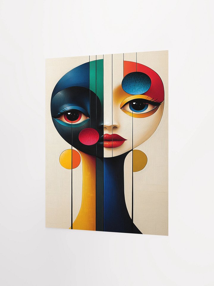 Abstract Persona Matte Unframed Wall Art Paper Canvas product image (5)