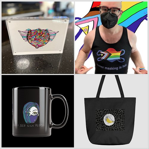 End of Summer Sale is ON! 20% off ENTIRE shop. Check it out! #sassyhomo #shopnow #queerart #queerartist #fypppppppppppppppppp...