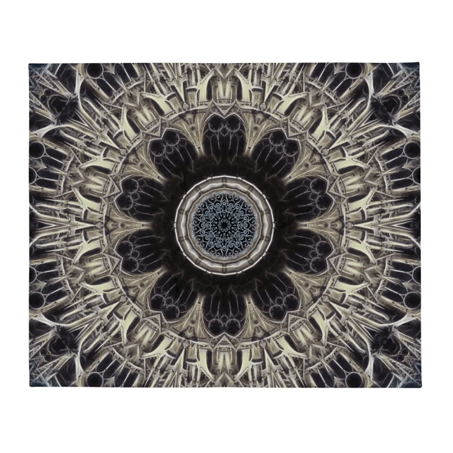 Cathedral Kaleidoscope Throw Blanket product image (13)