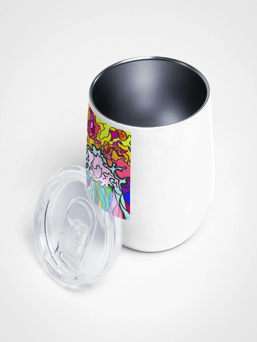 Spirited Swirls Wine Tumbler - Wave at Sunset product image (3)