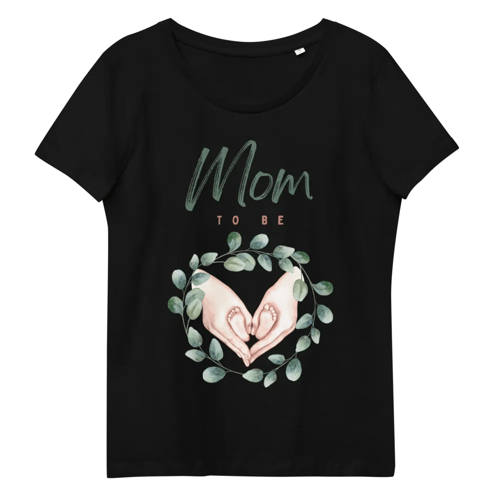 Mom-To-Be Watercolor Love Tee product image (11)
