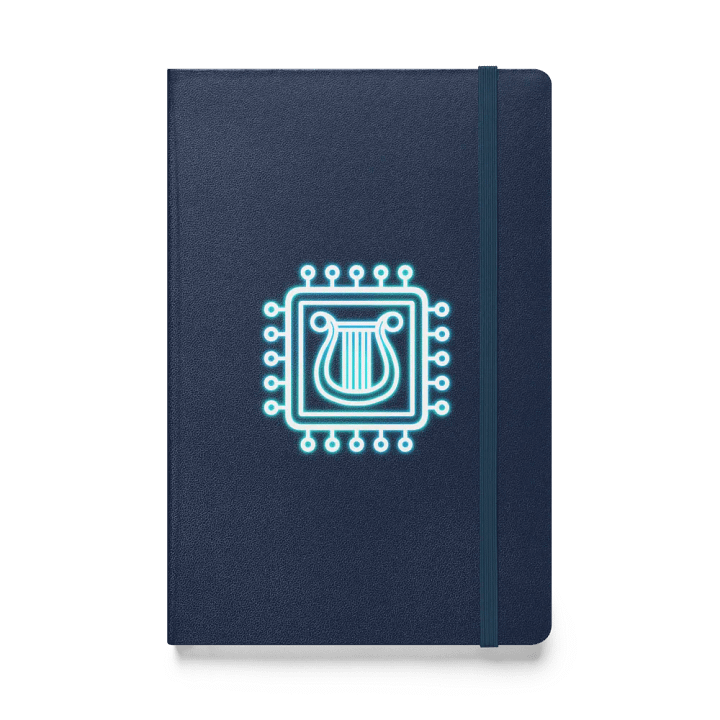 "Cyren Chip" Hardcover Journal (80 cream-colored lined pages) product image (1)