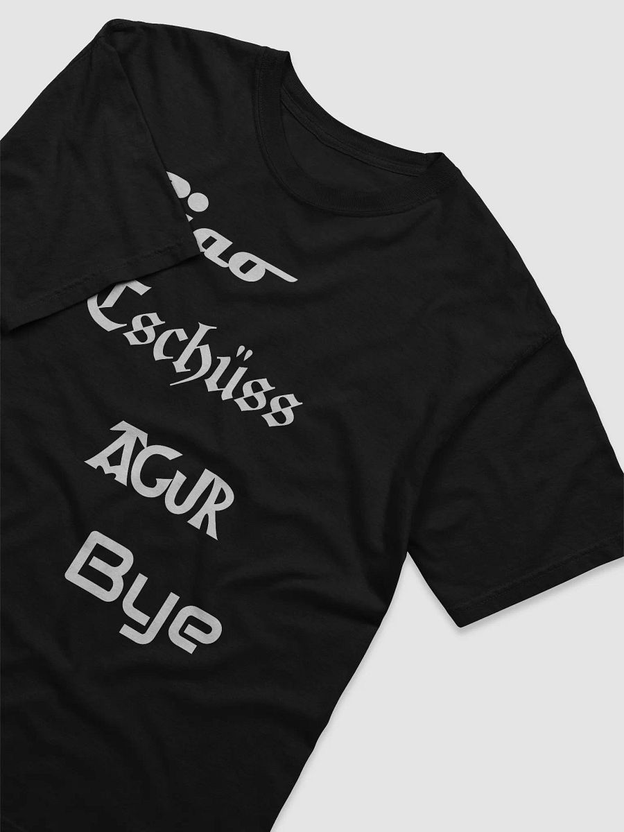 Playera Ciao Tschüss Agur Bye - Letra Blanca product image (3)