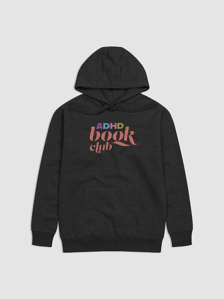 ADHD Book Club Hoodie Full color product image (2)