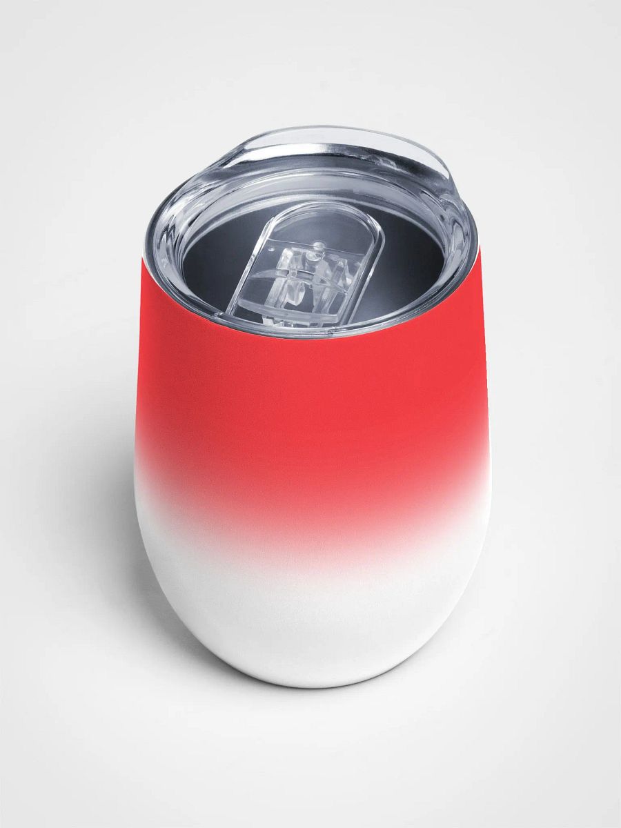 Wine tumbler - Vivid red gradient product image (4)