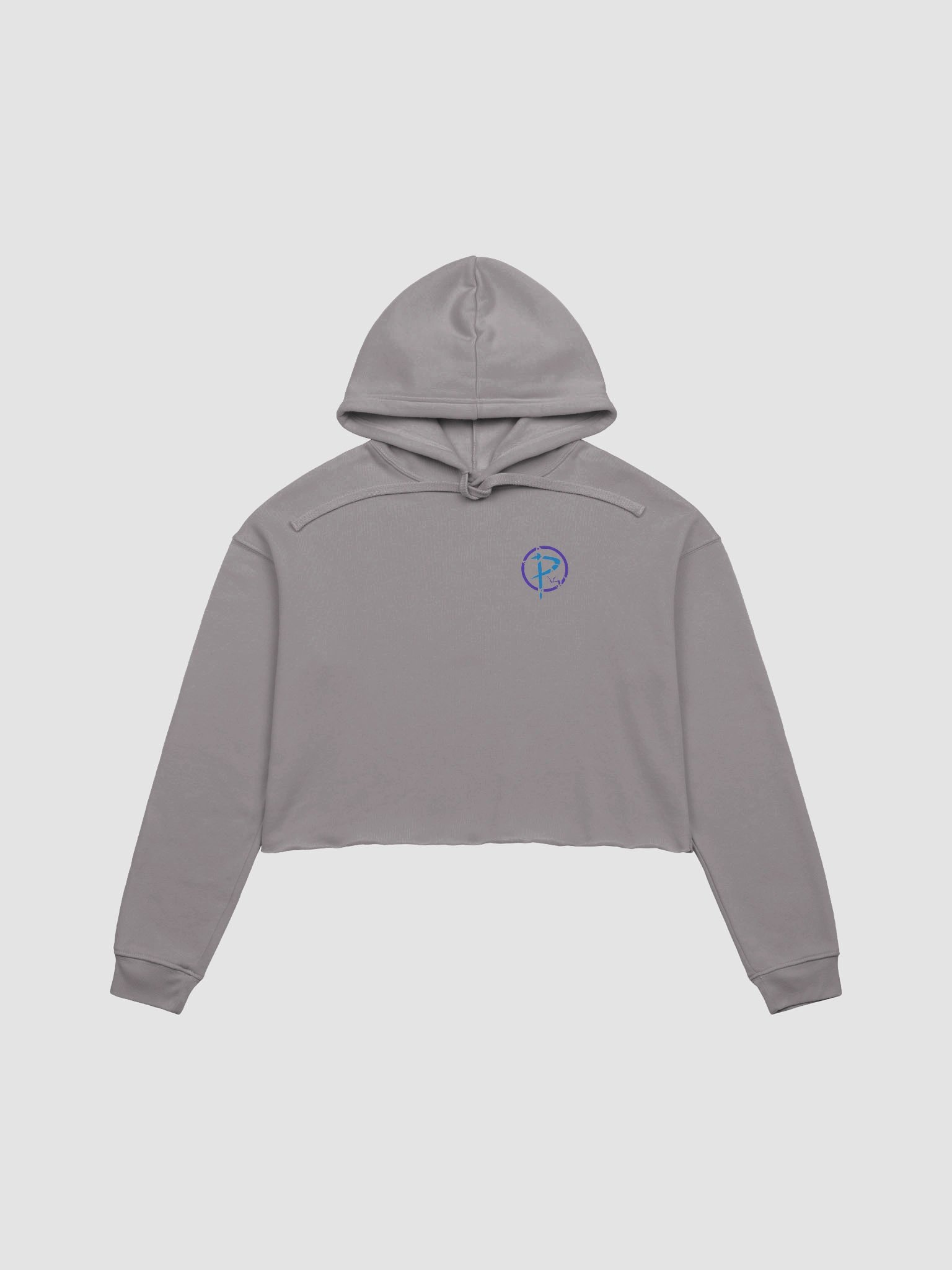 Peeve Orb Badge Fleece Crop Hoodie product image (9)