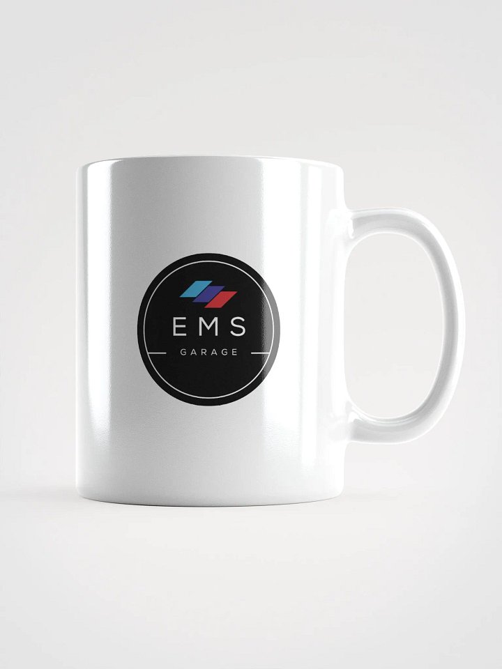EMS GARAGE WHITE MUG product image (2)