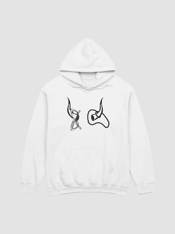 Horns, Glasses & Pearls Classic Hoodie product image (26)