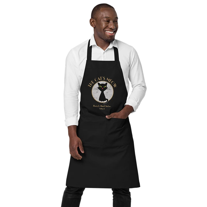 The Cat's Meow Salon Cotton Twill Apron product image (1)