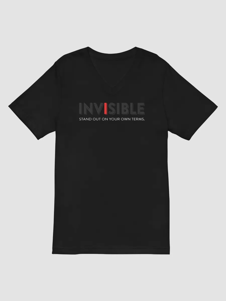 "Define Your Style" Unisex Short Sleeve V-Neck T-Shirt product image (3)