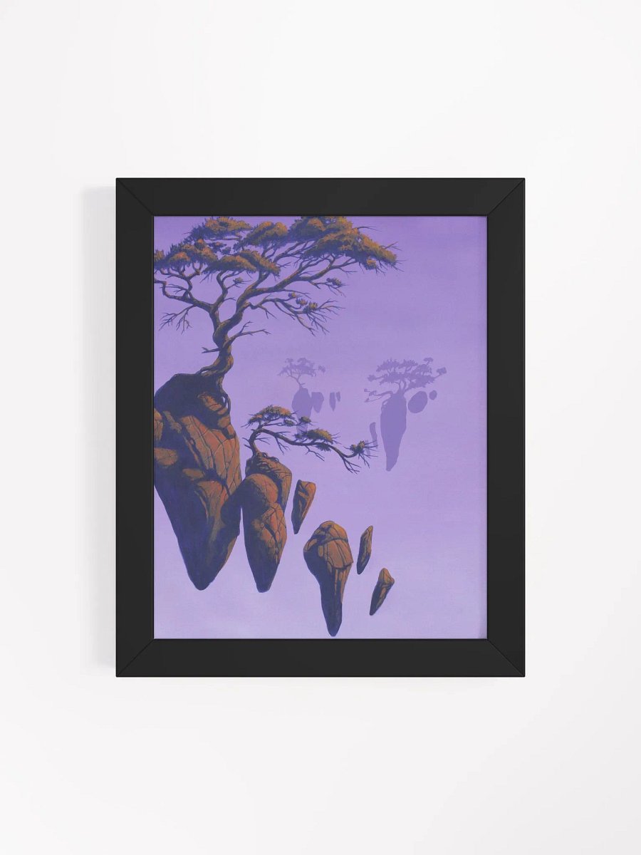 Gardens of the Sky Wood Framed Matte Poster product image (23)