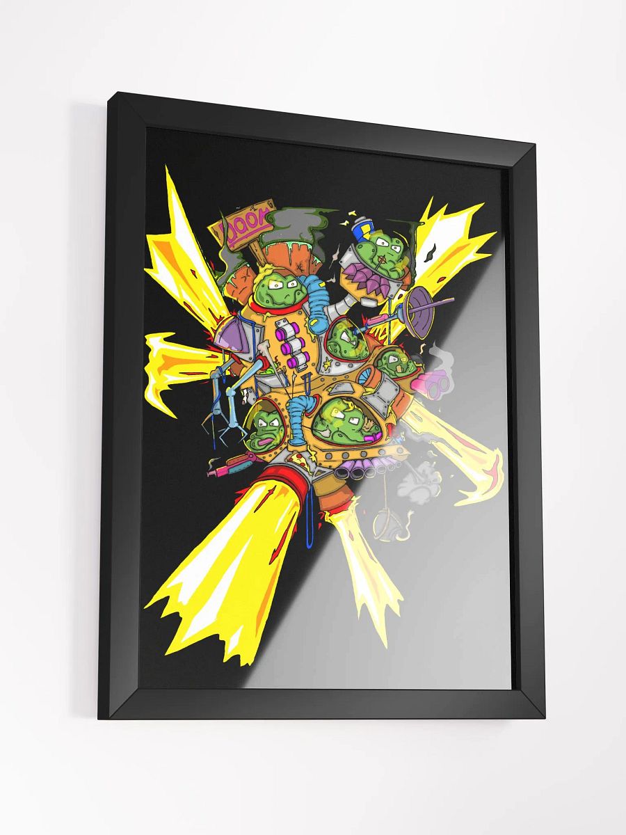 Messian Mega-Ship Framed Poster product image (3)