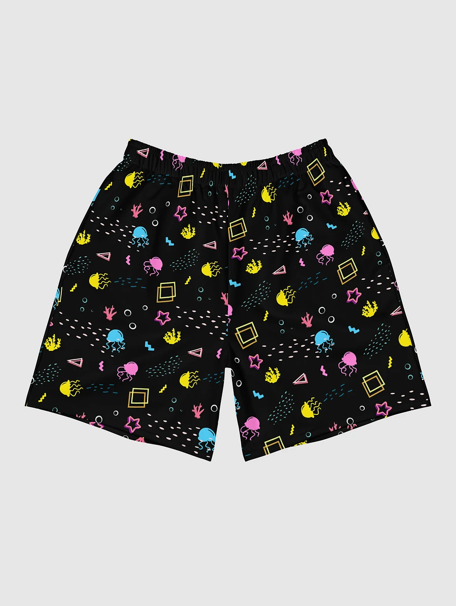 Shifty Seas dark pattern recycled athletic shorts product image (3)