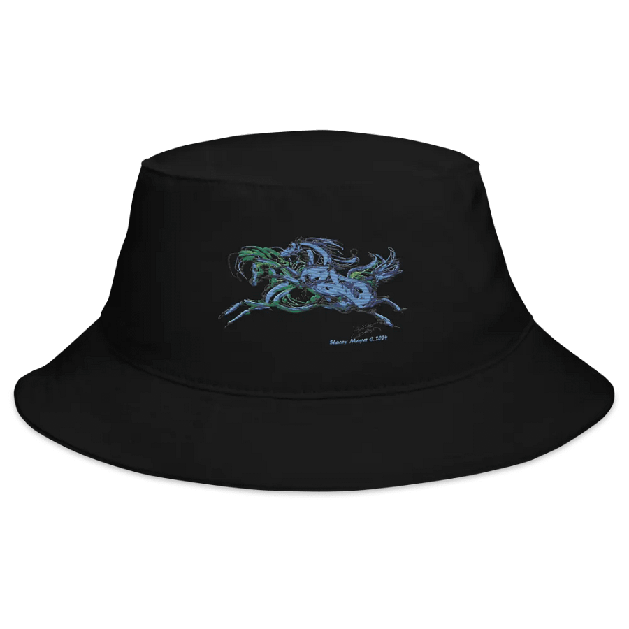 Galloping Arabian Horses Bucket Hat product image (4)