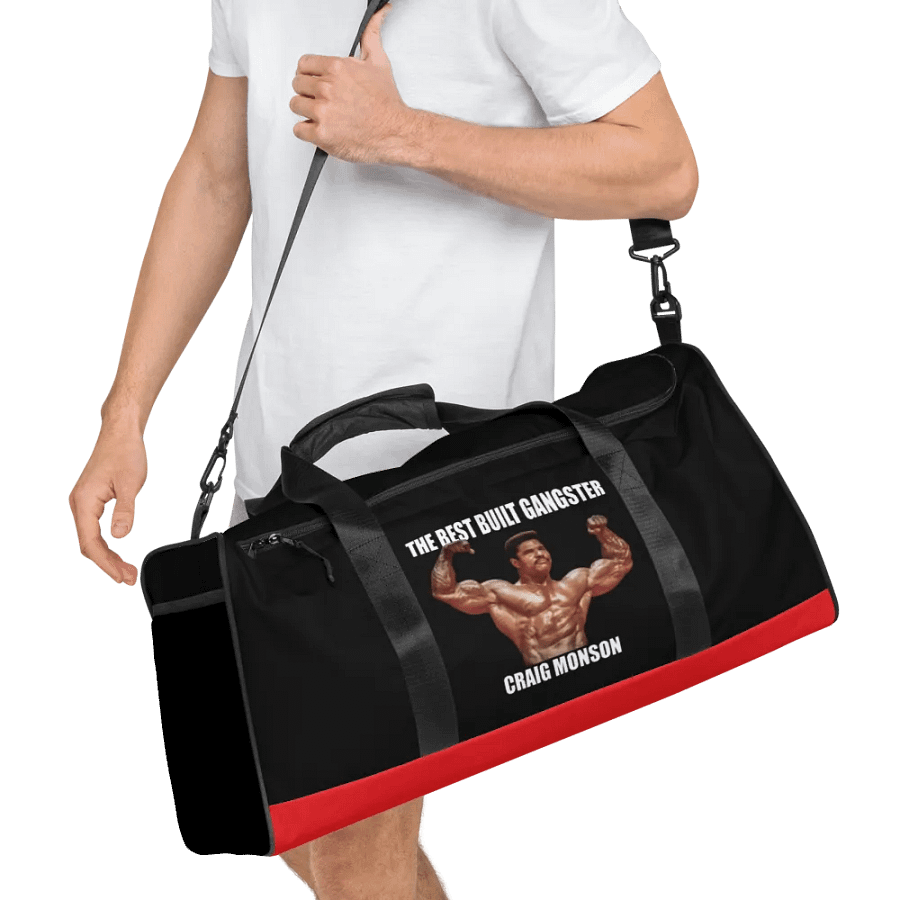 The Best Built Gangster Craig Monson Gym Bag product image (11)