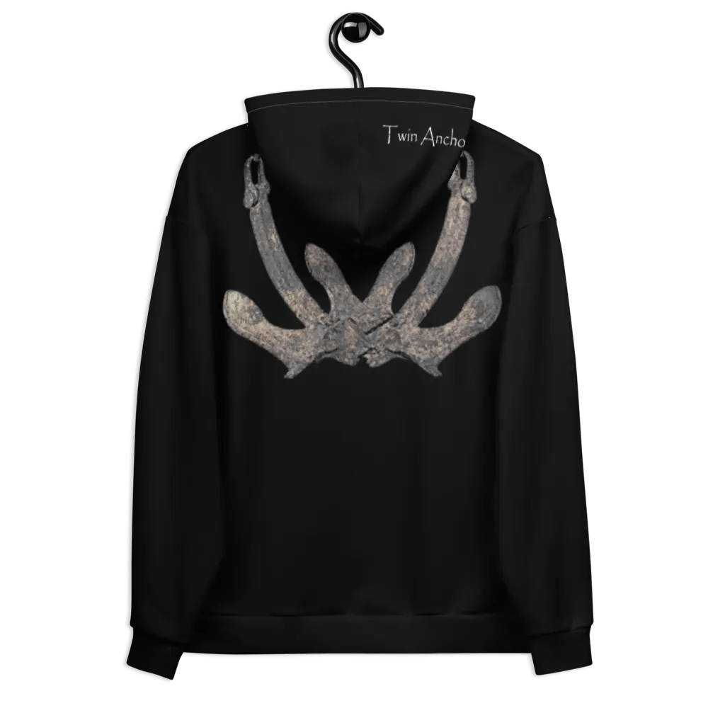 Black Anchor Hoodie product image (10)