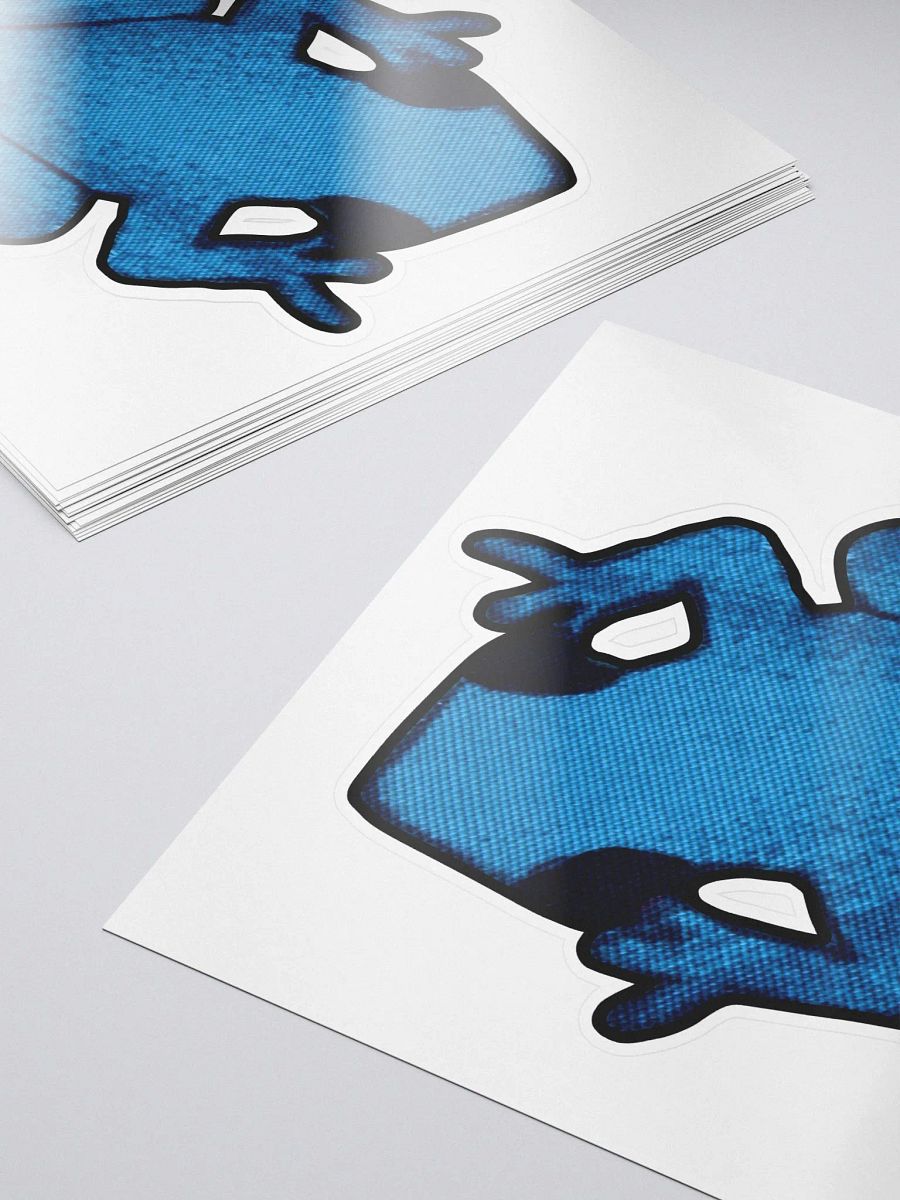 Big Frog Sticker in Cerulean product image (5)