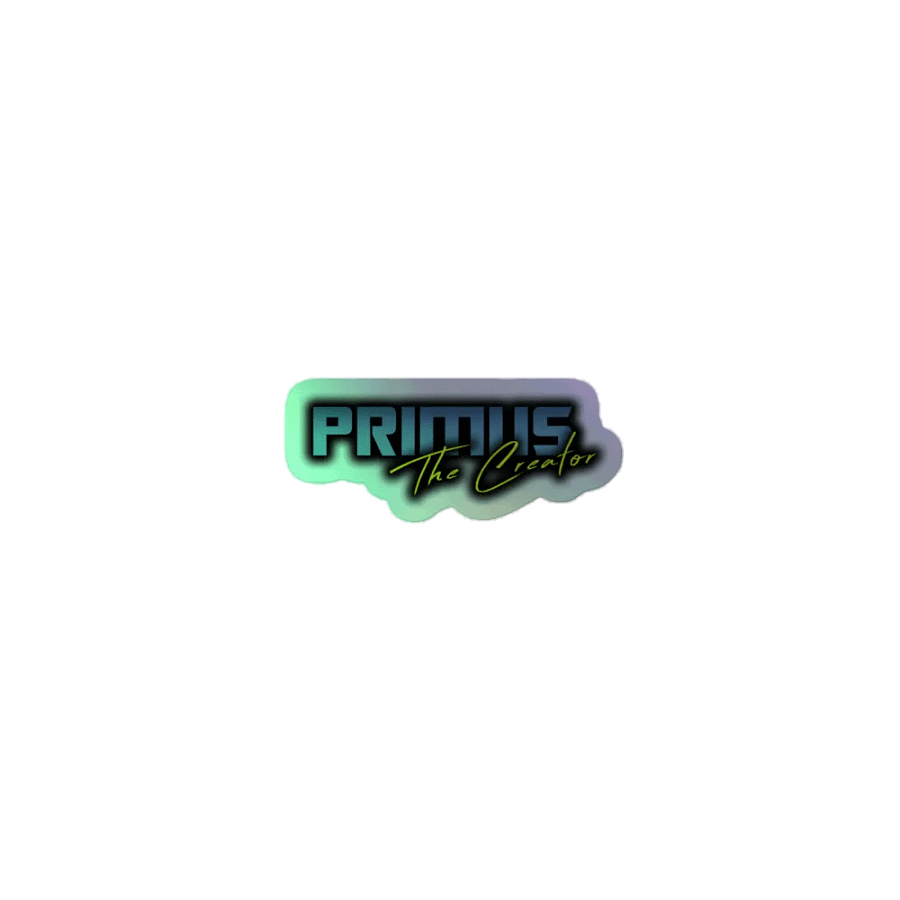 PrimusTheCreator Logo Sticker! product image (1)