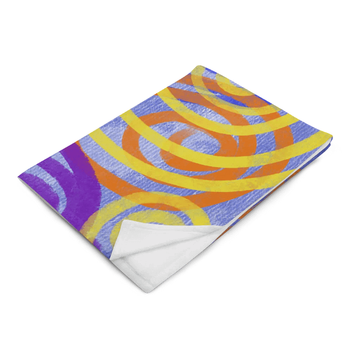 Colorful Spirals Throw Blanket product image (14)