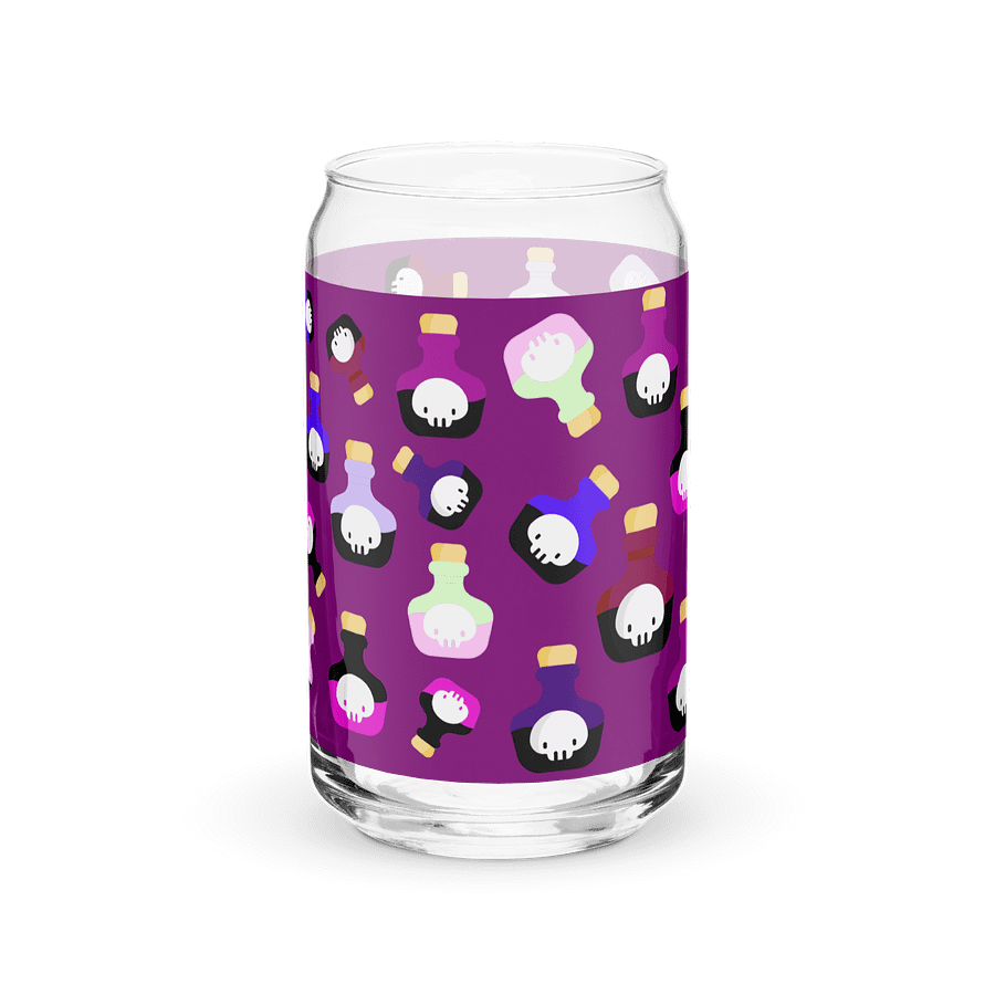 Cute Skull Potion Can-Shaped Glass product image (3)