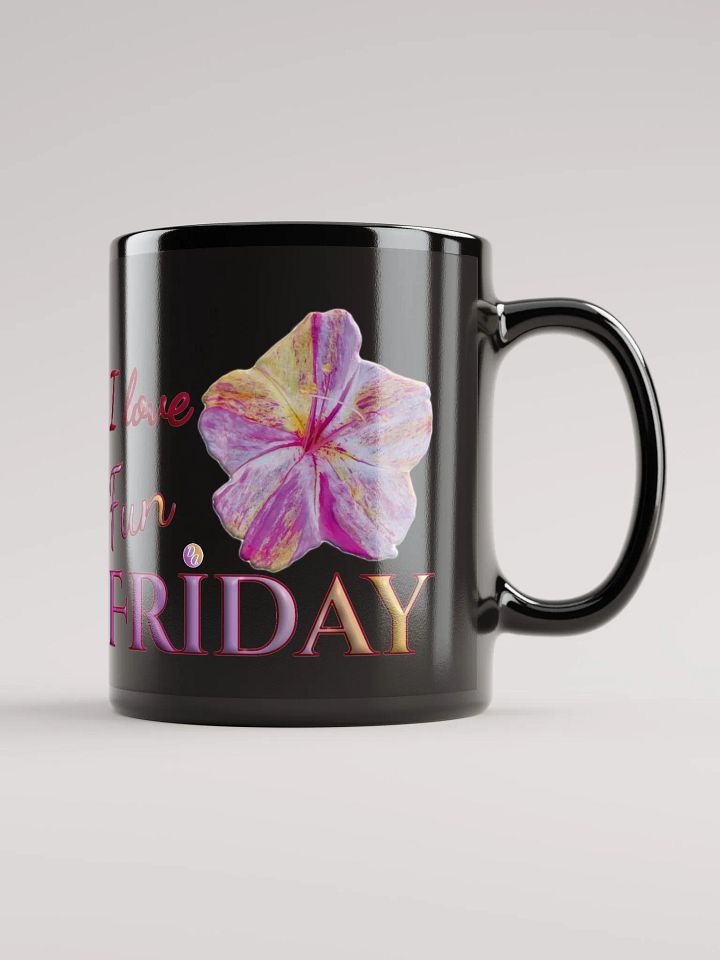 Fun Friday - Black Mug product image (1)