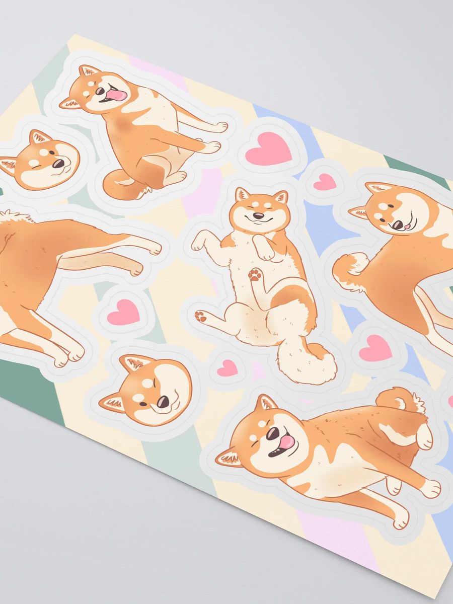 Shiba Inu Love - Sticker Sheet Set product image (3)