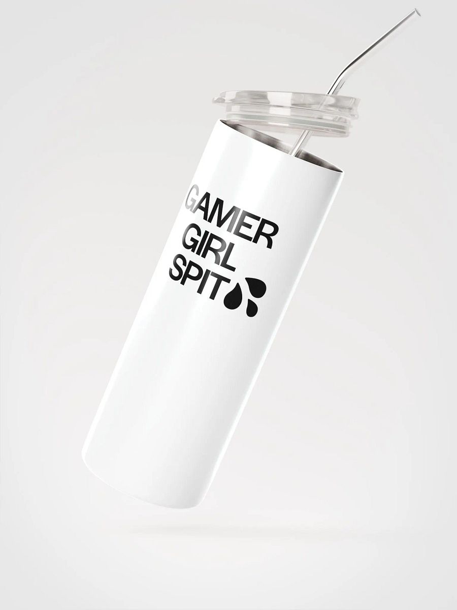 Gamer Girl Spit Tumbler White product image (2)