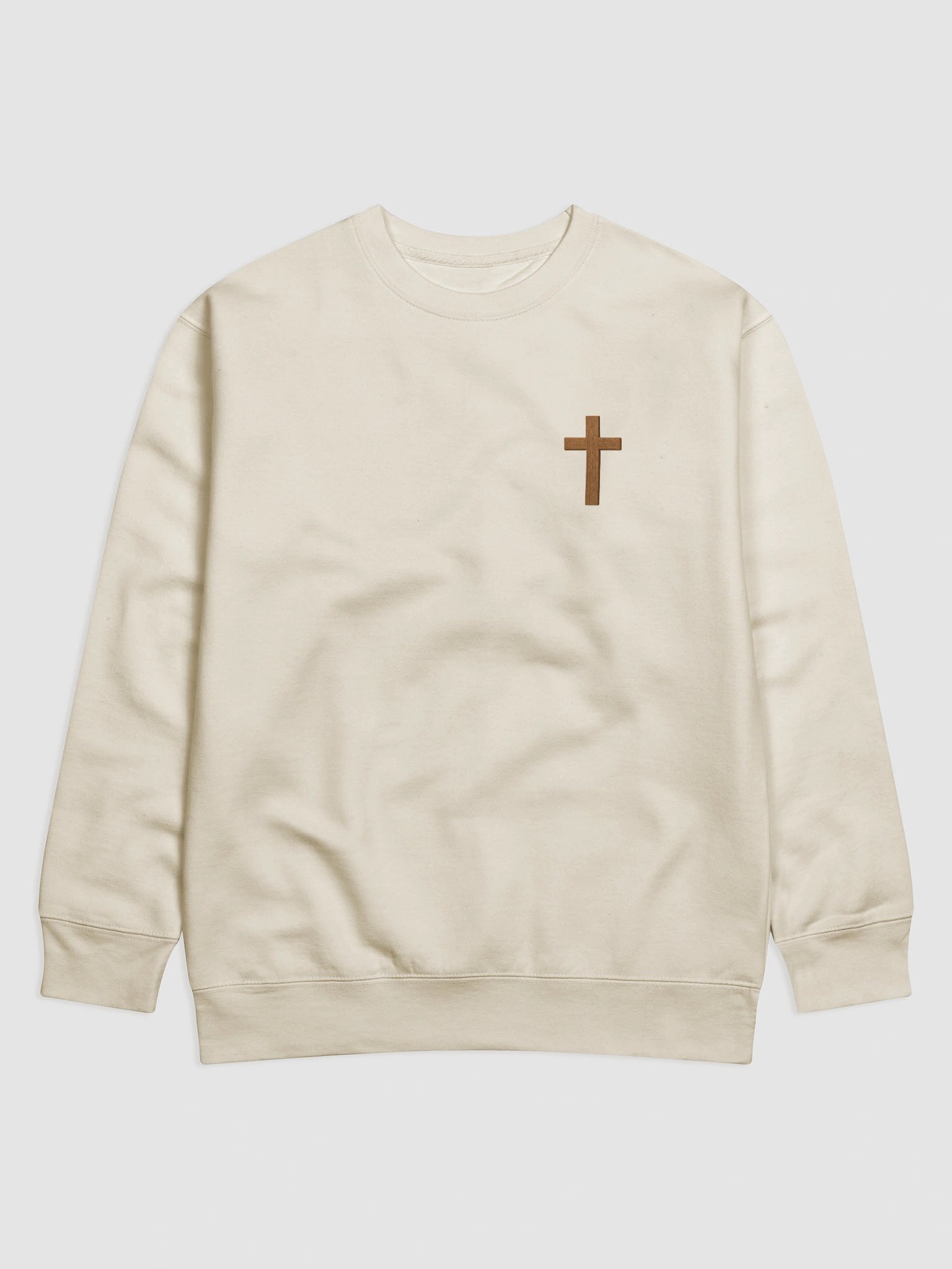 The Way, The Truth, The Life – Vintage Road Sign (John 14:6) Crewneck product image (2)