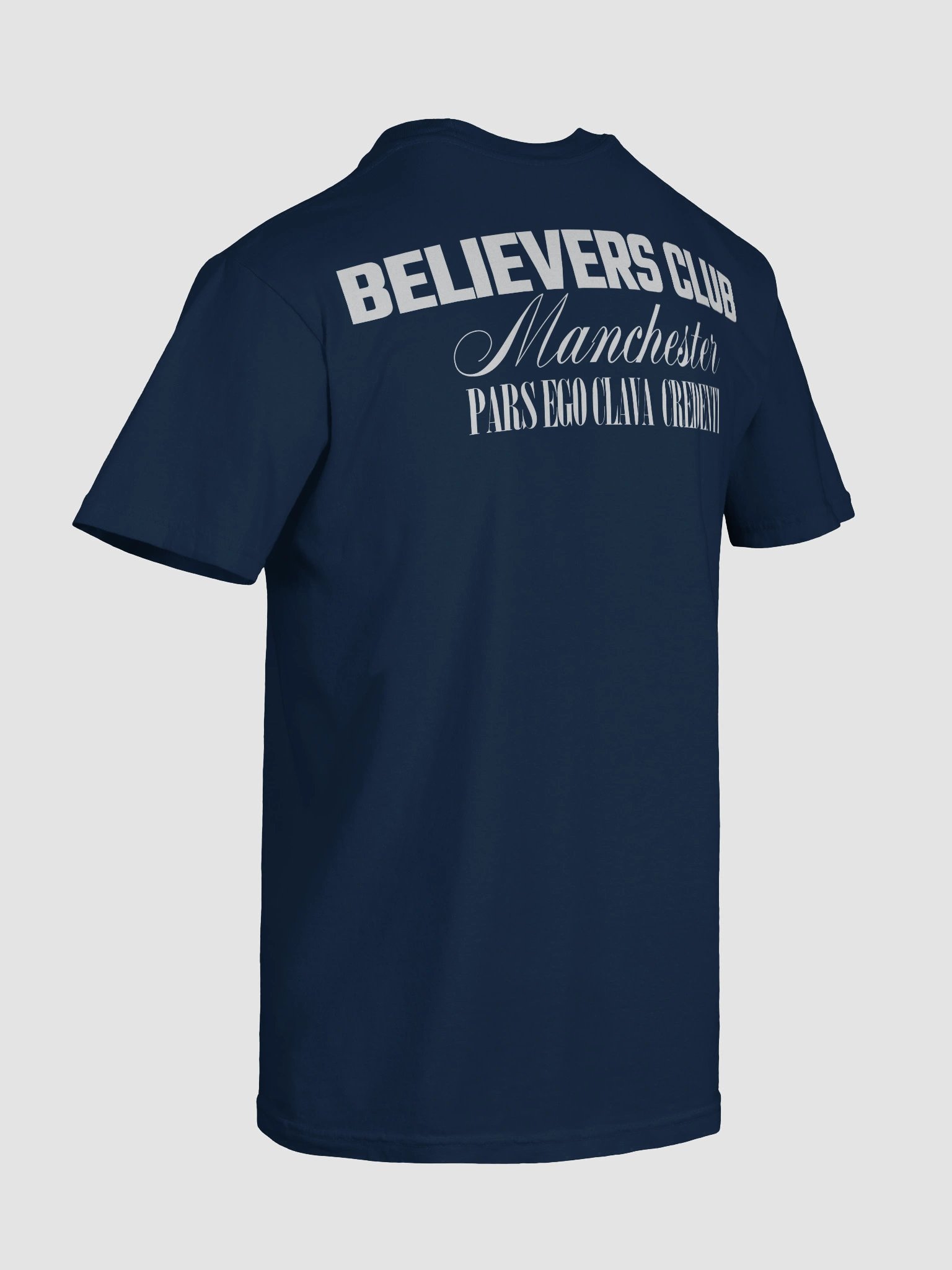Navy Blue Believers Club T-Shirt product image (8)