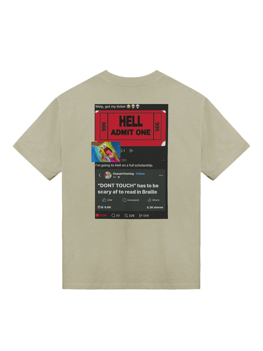 i dont like this shirt design but i got it done product image (2)
