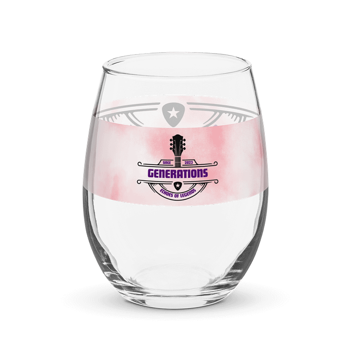 Echoes of Legends Stemless Wine Glass product image (2)