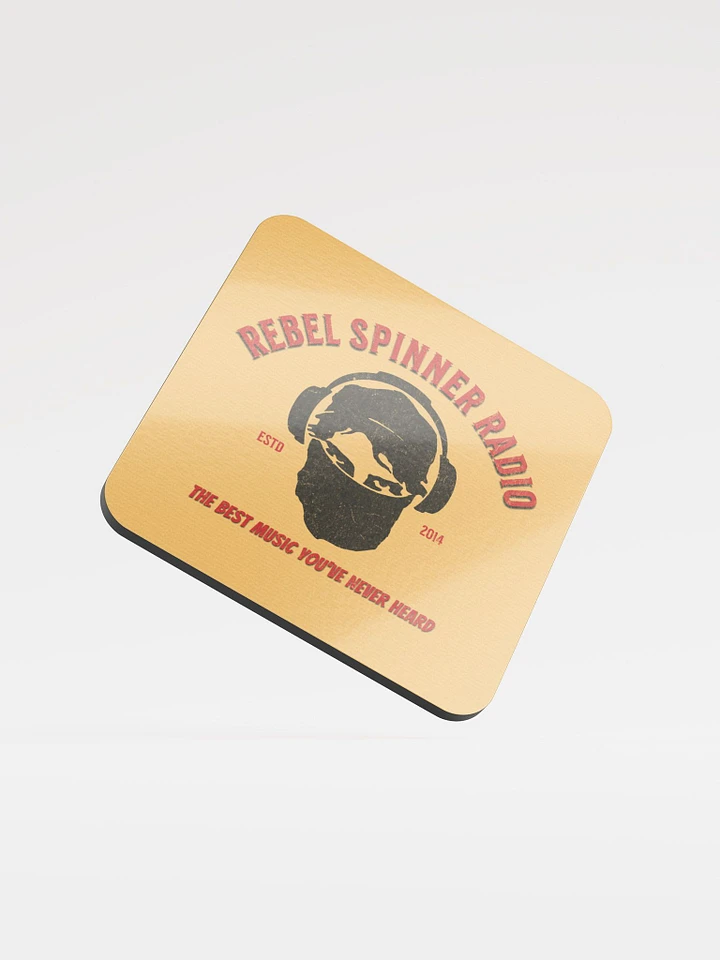 Rebel Spinner Radio Beverage Coaster product image (1)