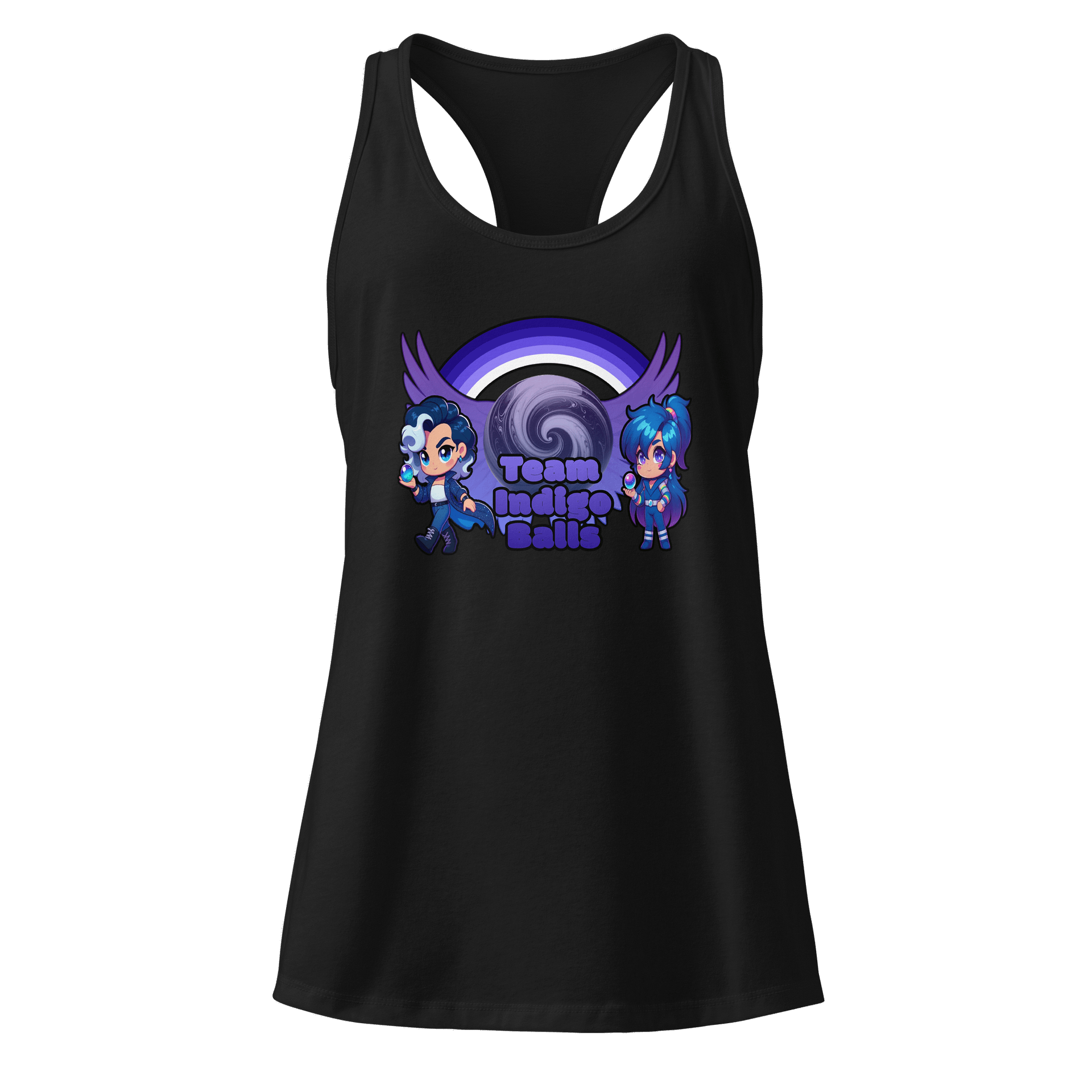 Team Indigo Racer Tank product image (1)