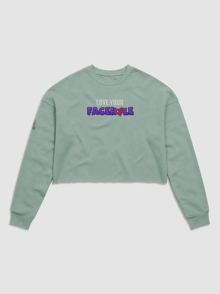 Love Your Facehole Cropped Sweater product image (2)