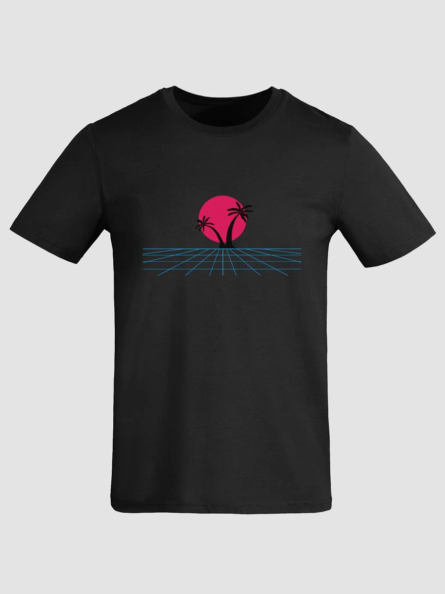 Retro Sunset Vibes Organic Tee product image (1)